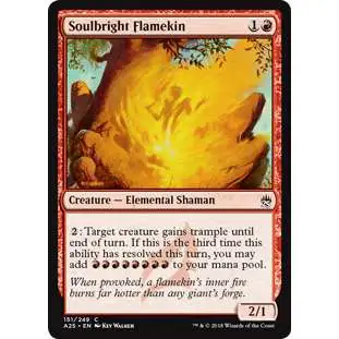 MtG Trading Card Game Masters 25 Common Soulbright Flamekin #151