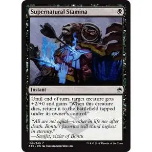 MtG Trading Card Game Masters 25 Common Supernatural Stamina #109
