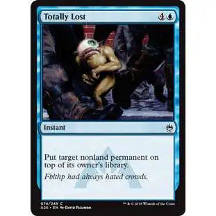 MtG Trading Card Game Masters 25 Common Totally Lost #74