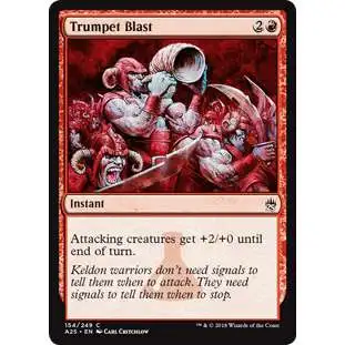 MtG Trading Card Game Masters 25 Common Trumpet Blast #154