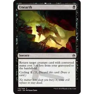 MtG Trading Card Game Masters 25 Common Unearth #113