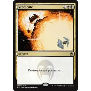 MtG Trading Card Game Masters 25 Rare Vindicate #219