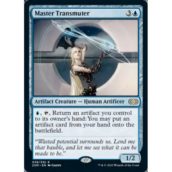 MtG Double Masters Rare Master Transmuter #58