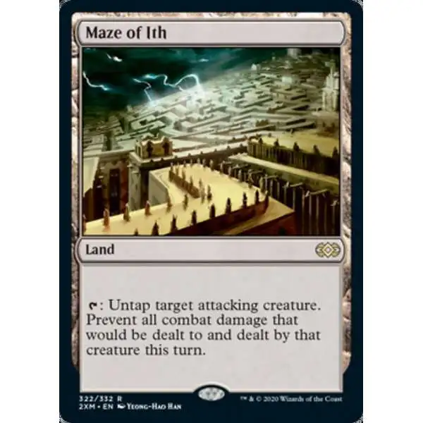 Magic The Gathering Dominaria Remastered Single Card Rare Maze of Ith