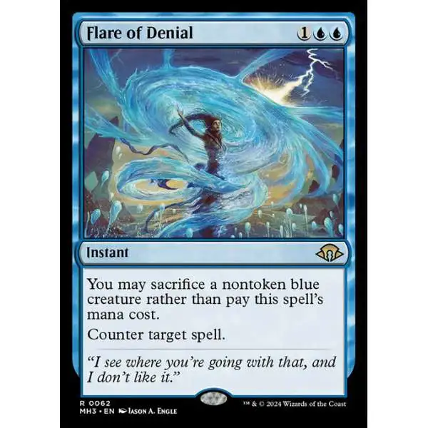 MtG Modern Horizons 3 Rare Flare of Denial #62