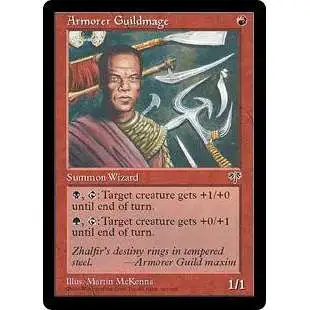 MtG Mirage Common Armorer Guildmage