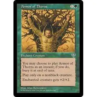 MtG Mirage Common Armor of Thorns