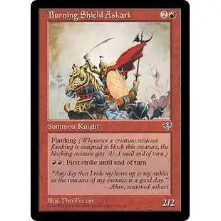MtG Mirage Common Burning Shield Askari