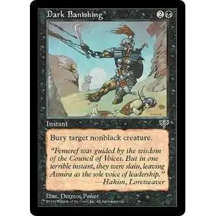 MtG Mirage Common Dark Banishing