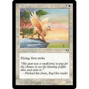 MtG Mirage Common Ekundu Griffin