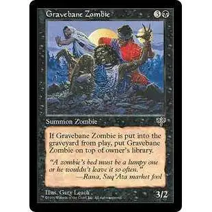 MtG Mirage Common Gravebane Zombie