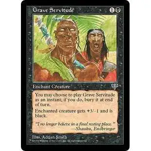 MtG Mirage Common Grave Servitude