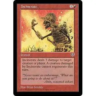 MtG Mirage Common Incinerate