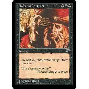 MtG Mirage Rare Infernal Contract