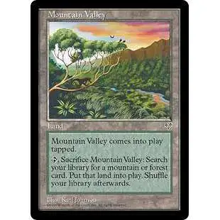 MtG Mirage Uncommon Mountain Valley