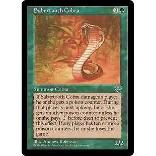 MtG Mirage Common Sabertooth Cobra