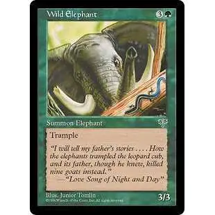 MtG Mirage Common Wild Elephant