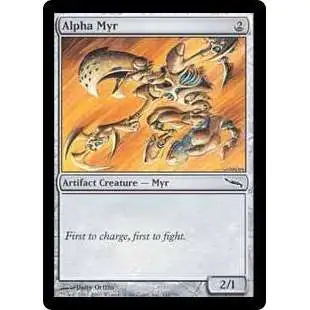 MtG Mirrodin Common Alpha Myr #142