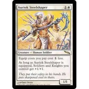 MtG Mirrodin Rare Auriok Steelshaper #4 [Lightly Played]
