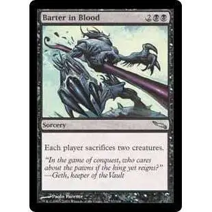 MtG Mirrodin Uncommon Barter in Blood #57
