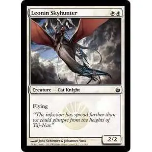 MtG Mirrodin Besieged Common Leonin Skyhunter #11