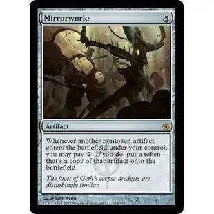 MtG Mirrodin Besieged Rare Mirrorworks #114