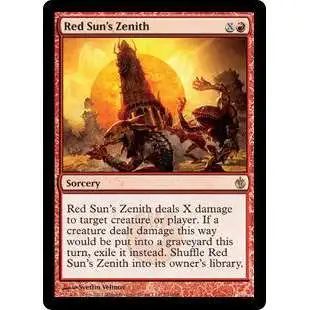 MtG Mirrodin Besieged Rare Red Sun's Zenith #74