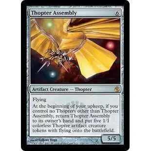 MtG Mirrodin Besieged Rare Thopter Assembly #140