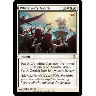 MtG Mirrodin Besieged Rare White Sun's Zenith #19