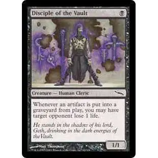 MtG Mirrodin Common Disciple of the Vault #62 [Lightly Played]