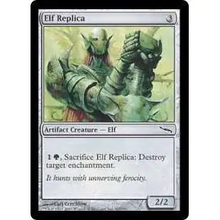 MtG Mirrodin Common Elf Replica #167