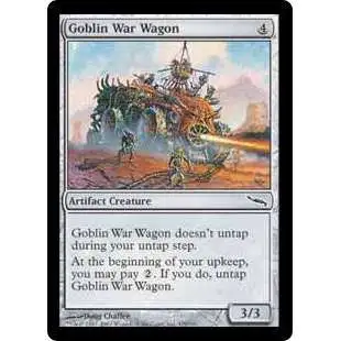 MtG Mirrodin Common Foil Goblin War Wagon #179