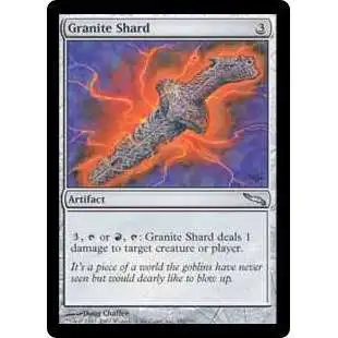 MtG Mirrodin Uncommon Granite Shard #182