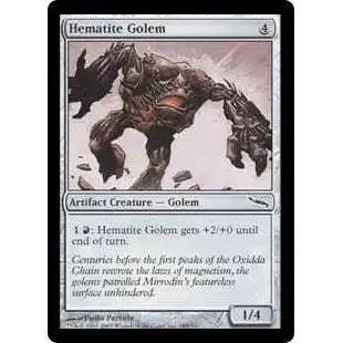 MtG Mirrodin Common Hematite Golem #185
