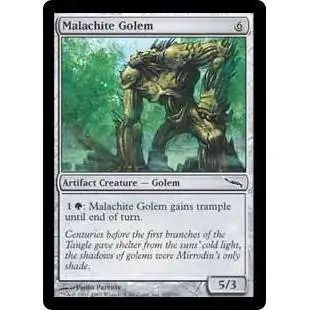 MtG Mirrodin Common Malachite Golem #202