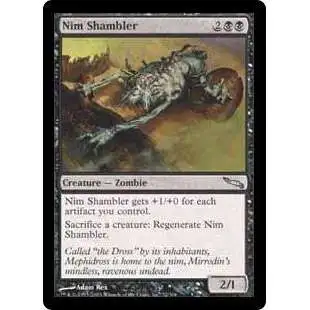 MtG Mirrodin Uncommon Nim Shambler #72