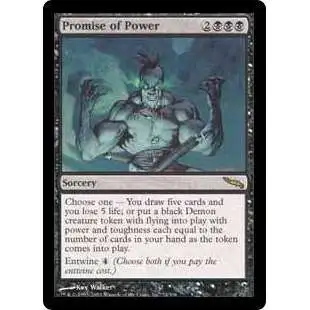 MtG Mirrodin Rare Promise of Power #74