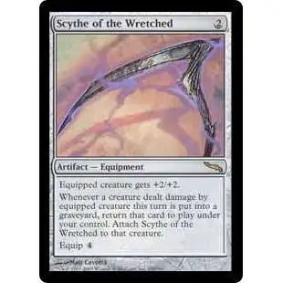 MtG Mirrodin Rare Scythe of the Wretched #239