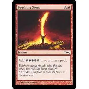 MtG Mirrodin Common Seething Song #104