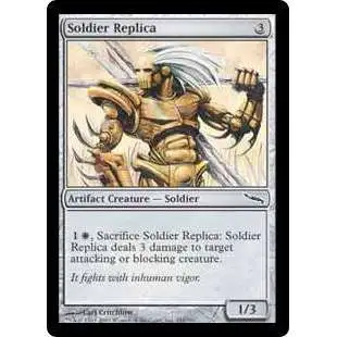 MtG Mirrodin Common Soldier Replica #244