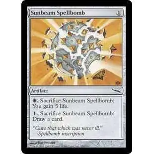 MtG Mirrodin Common Sunbeam Spellbomb #250