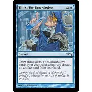 MtG Mirrodin Uncommon Thirst for Knowledge #53