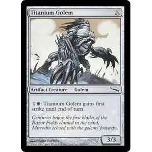 MtG Mirrodin Common Foil Titanium Golem #263