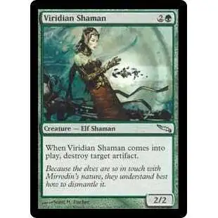 MtG Mirrodin Uncommon Viridian Shaman #139