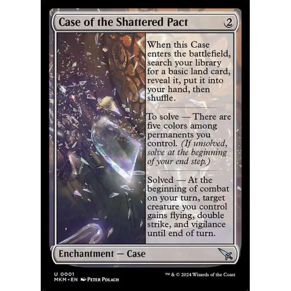 MtG Murders at Karlov Manor Uncommon Case of the Shattered Pact #1