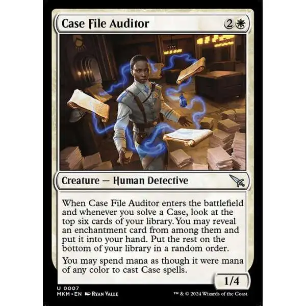 MtG Murders at Karlov Manor Uncommon Case File Auditor #7