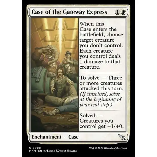 MtG Murders at Karlov Manor Uncommon Case of the Gateway Express #8