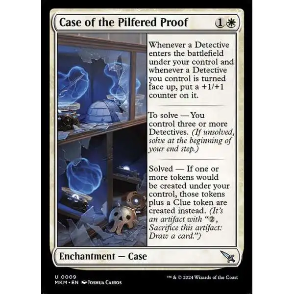 MtG Murders at Karlov Manor Uncommon Case of the Pilfered Proof #9