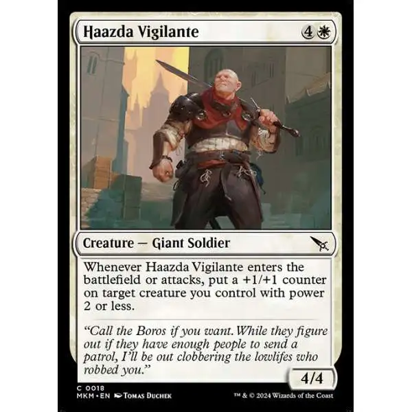 MtG Murders at Karlov Manor Common Haazda Vigilante #18