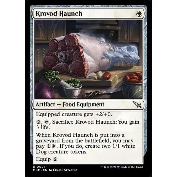 MtG Murders at Karlov Manor Uncommon Krovod Haunch #21